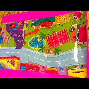Polly Pocket Play Mat  Large 28”x15.5” w/ Case